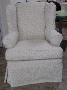 Slipcover style at Elegant Changes