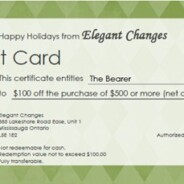 Extreme Couponing: Elegant Changes’ Customer Appreciation Coupon